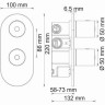 Душевой комплект WASSERKRAFT A16030 THERMO