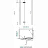 Душевой уголок WASSERKRAFT ALLER 10H10LBLACK 120х100 см