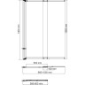 Шторка на ванну WASSERKRAFT MAIN 41S02-100WS